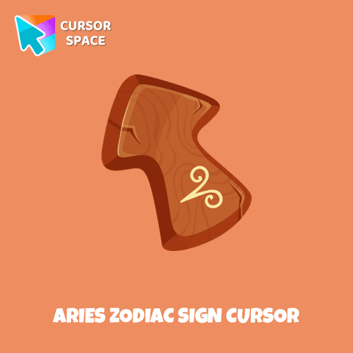 Aries Zodiac Sign cursor arrow cursor